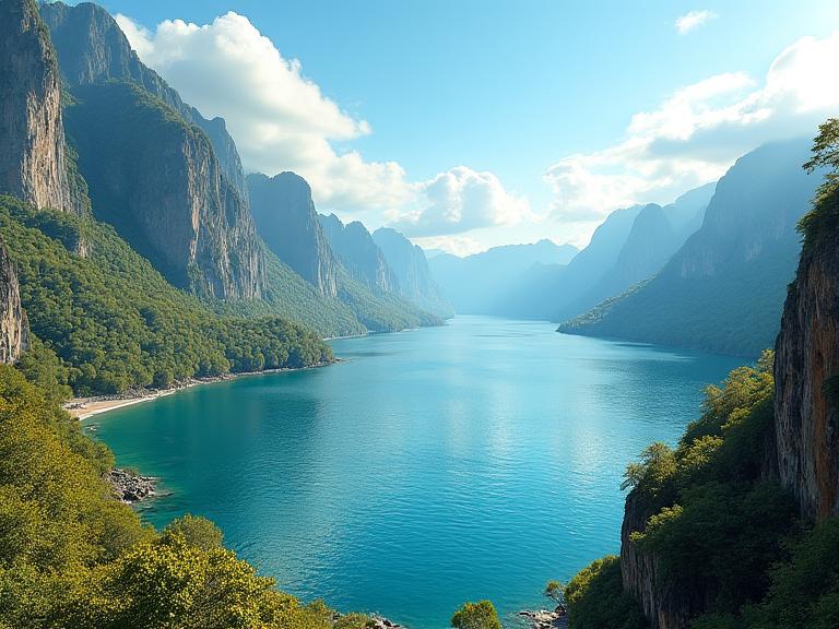 Tourist destination video showcase